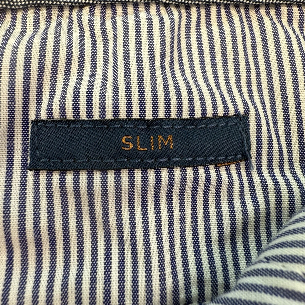 Fairlane Pants Mens 35x30 Tan Linen Blend Straight‎ Flat Front Chino - Picture 9 of 11